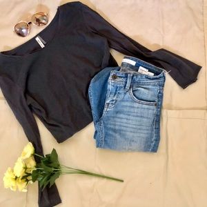 Gray Mur Mur Long sleeve shirt
